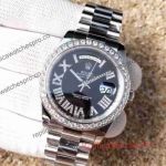 Copy Rolex Day Date 2 Presidential 41mm Diamond Bezel Swiss Watch